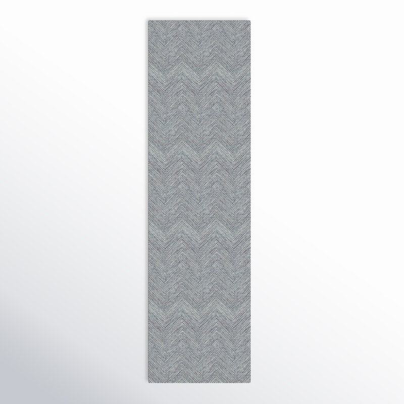 Wheaton Wool Chevron Area Rug, Runner 2'3" x 8'