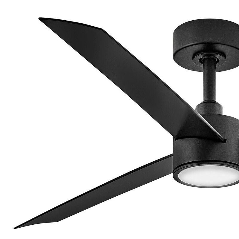 Hinkley Speck Ceiling Fan, Matte Black, Matte Black
