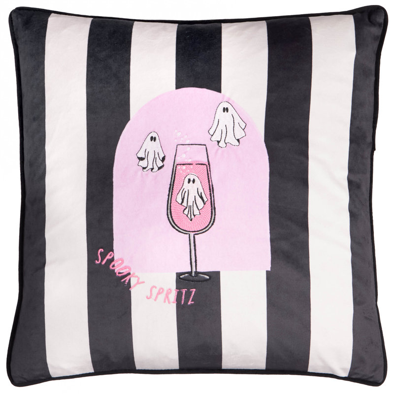 Spooky Spritz Striped Cushion, Polyester
