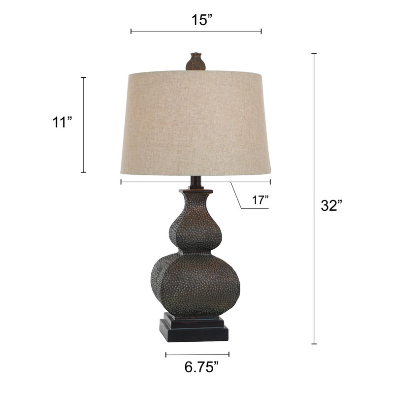 Leatherman Resin Table Lamp