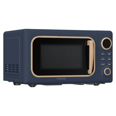 20L 800W Scandi Microwave Navy Blue