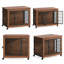 Steel Pet Furniture Style Crate with 2 Doors-1374862306