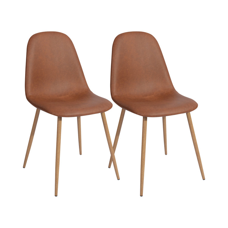 Fernbush 49cm H Upholstered Side Chair, Latte