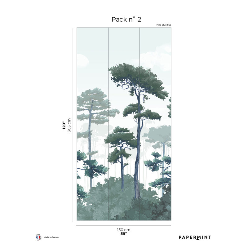 Ensemble de pin 2 Arenzville, Pack 2, Blue