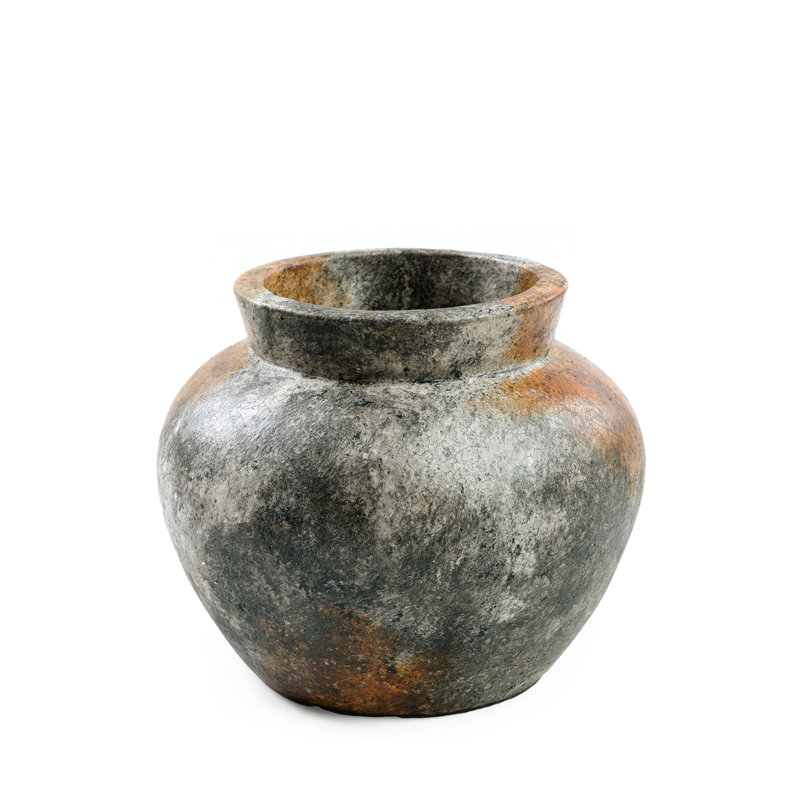Cocar Terracotta Table Vase, 19cm H x 25cm W x 25cm D