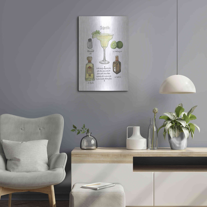 «Classic Cocktail Margarita» par Naomi McCavitt, H 24 po x l 16 po