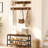Coat Rack Shoe Bench Set