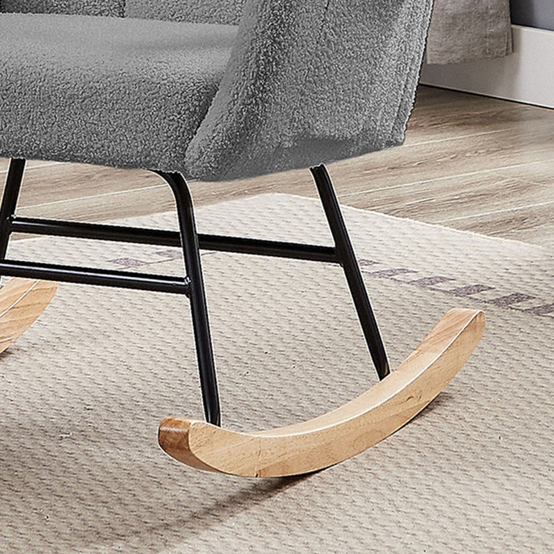 Chaise berçante Latonga, Gris