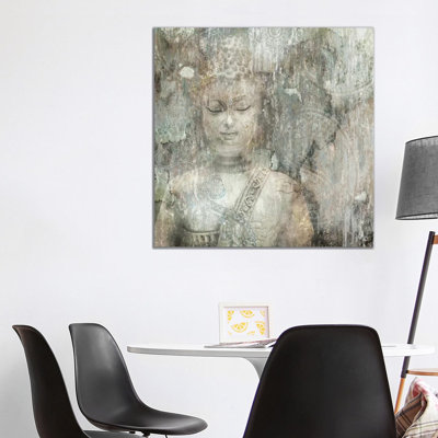 Buddha 1 Piece Wall Art on Canvas
