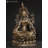 Brass Green Tara Goddess Statue, 14 in. Tall     Tibetan Buddhist Figurine for Meditation Room & Spiritual Altar