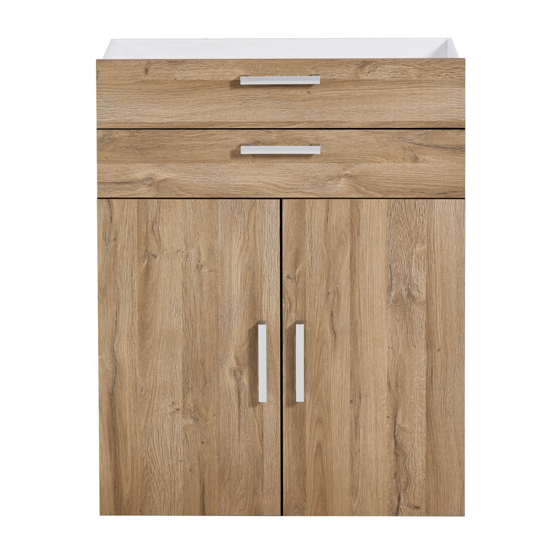 Woolum Engineered Wood Cabinet Doors, Brown