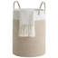 Fabric Laundry Basket with Handles-131664280