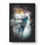 A Deer Stag Silhouette - Wrapped Canvas Print-56641156