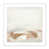 White Maple Paper Single Picture Framed