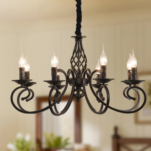 Pelchat 8 - Light Candle Style Chandelier