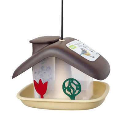 Domek Hanging Hopper Bird Feeder