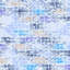 Tapis bleu / mauve en polyester tissé à la machine à motif abstrait Mendoza-984205548