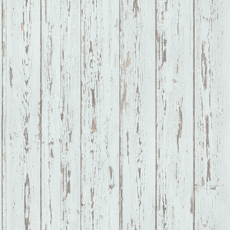 Gluck 10m x 52.8cm Matte Wallpaper Roll, Light Blue