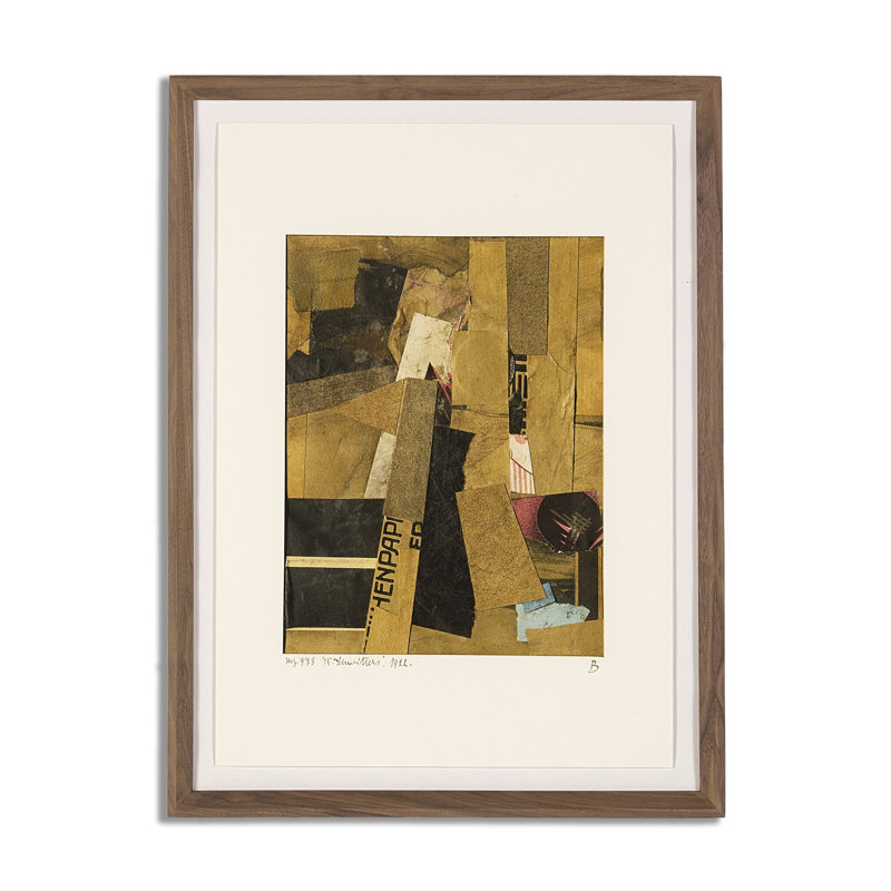 Virtu Archives by Kurt Schwitters, 40"H x 30"W