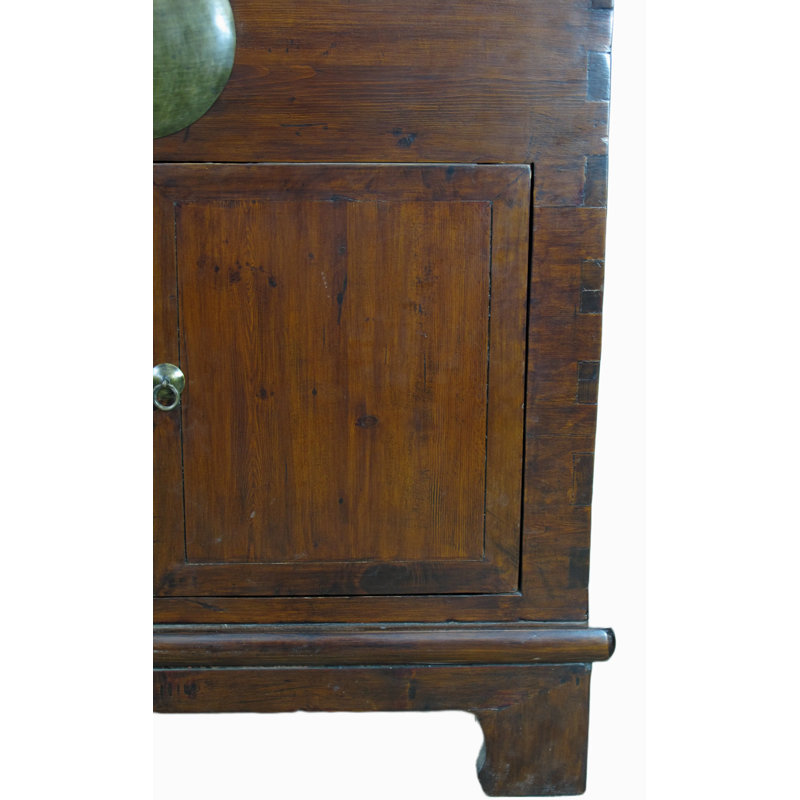 Early Solid Wood Accent Cabinet