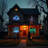 HoliScapes USB Projector Kit - AtmosFx Phantasms on USB + Projector + 48" x 72" Holographic Screen