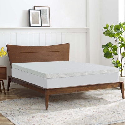 Surmatelas en mousse viscoélastique rafraîchissante 2 "Archuleta