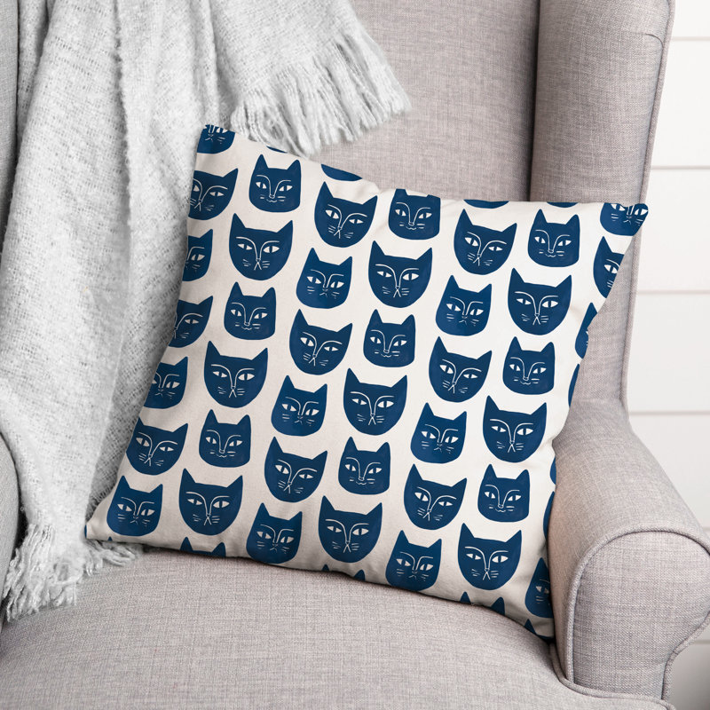 Animal Print Spun Polyester Throw Pillow