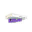 Étagère murale bleue en métal, 3 - 6,03 po de profondeur, 3,01 de largeur, hauteur de tablette, bleu, profondeur x largeur, hauteur, 1 lb