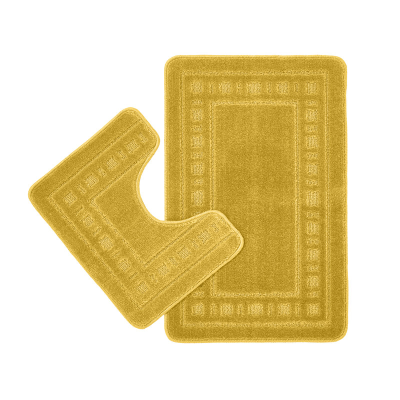 Armoni 2 Piece Bath Set, Yellow