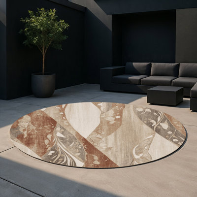 Tapis intérieur et extérieur Shimmering Crest