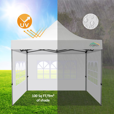 10 pi. L 10 pi. D Étable pliable 3 x 3 imperméable Winterable 2.0