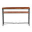 Console en bois massif et métal Saratoga-66149172