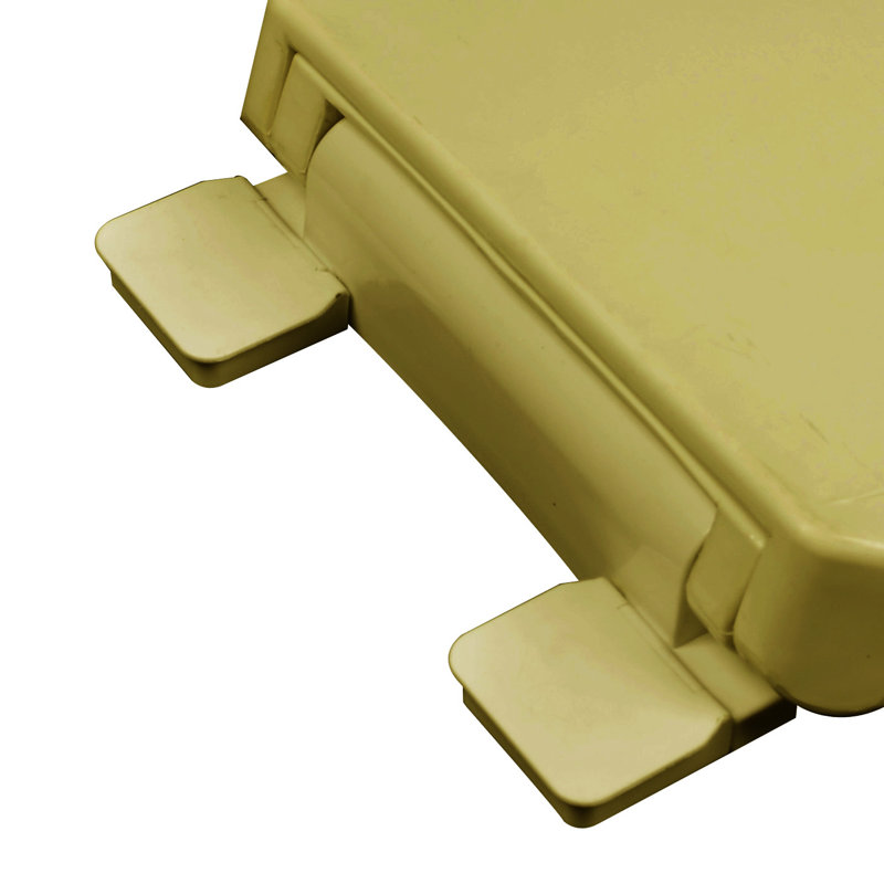 Round Toilet Seat and Lid, Harvest Gold