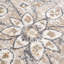 Tapis oriental gris lavable à la machine Oveda-1930519626
