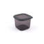 Ensemble de boîte de rangement durable (12 pièces), couleur anthracite, 3,9 x 3,9 x 3,7 pouces | 100% plastique sans BPA, capacité de 18,6 oz liq. Convient au lave-vaisselle, idéal pour organiser la cuisine et la maison, conception empilable-936228547
