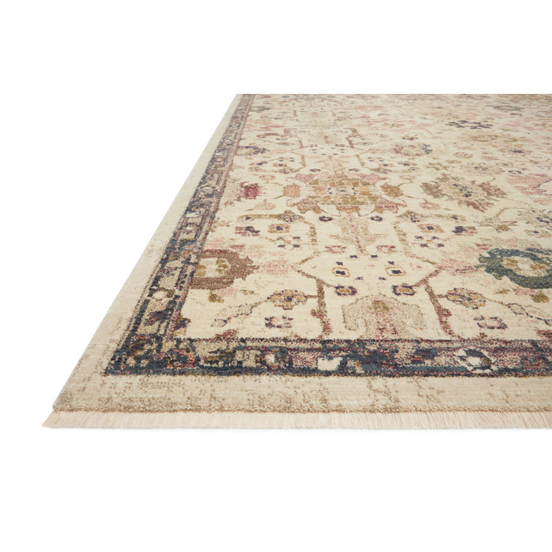 Febbas Performance Oriental Indoor Rug, Rectangle 2'7" x 4'