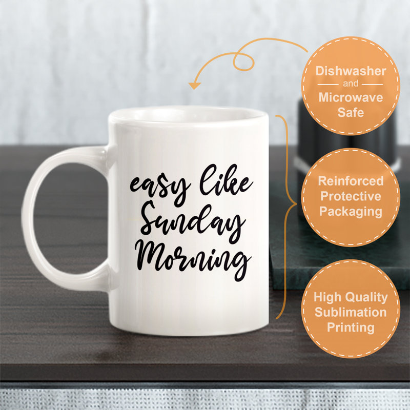 Ceramic Coffee Mug, 11 oz.
