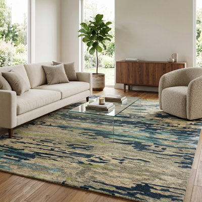 Tapis en laine et viscose Husman
