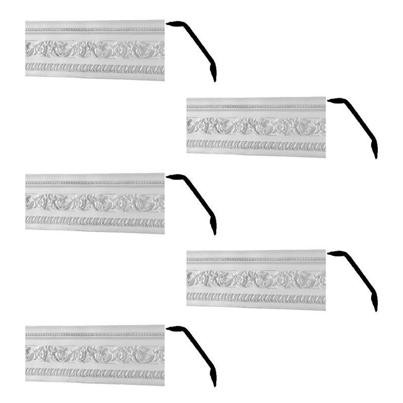 Moulure couronnée H 6 1/4 po x l 1/2 po x P 6 1/4 po