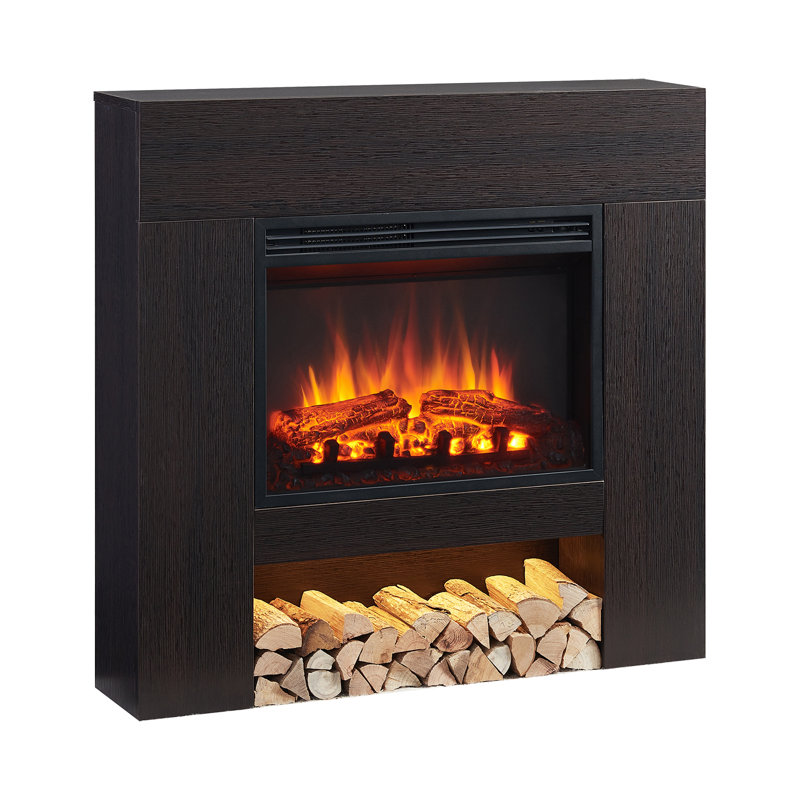 Hicksley 37.1'' W Electric Fireplace with 4500 BTU