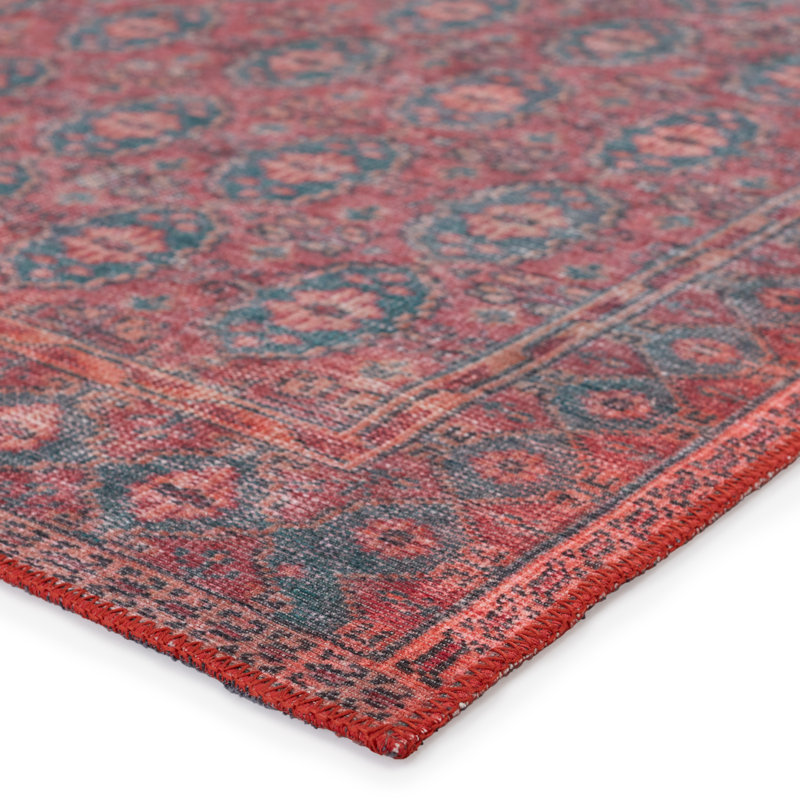 Versatile Loomed Wool-Blend 7'6" x 10' Blue Indoor Area Rug