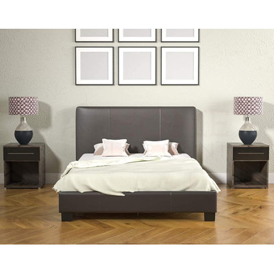 Morano Upholstered Bed with Mattress