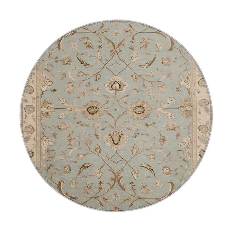 Tapis intérieur et extérieur Tabriz, Rond 5 pi