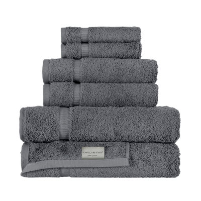 Flatto 6 Piece Turkish Cotton Towel Set