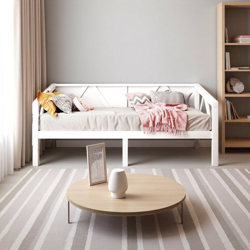 Twin Size Daybed, Twin, White