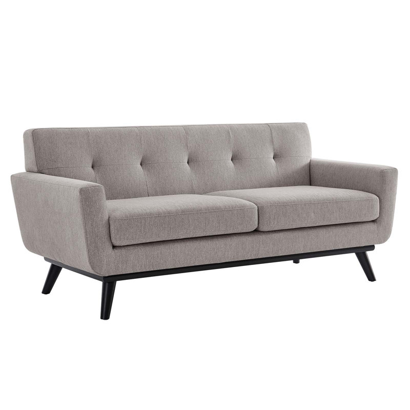 Causeuse Engage, Tissu gris pâle