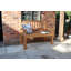 Solid Wood Teak Outdoor Bench-1442730094