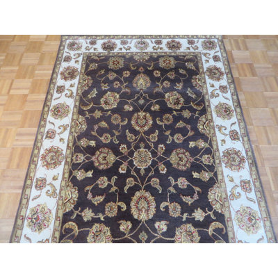 Bearfield One-of-a-Kind 4'10" X 8' Wool Area Rug in Brown