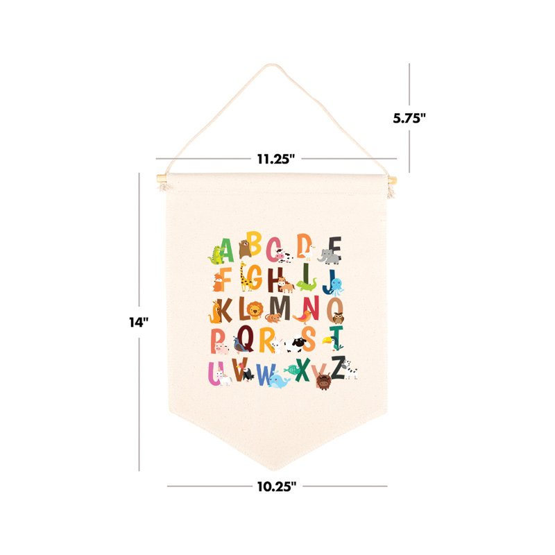 Bannières alphabet et animaux