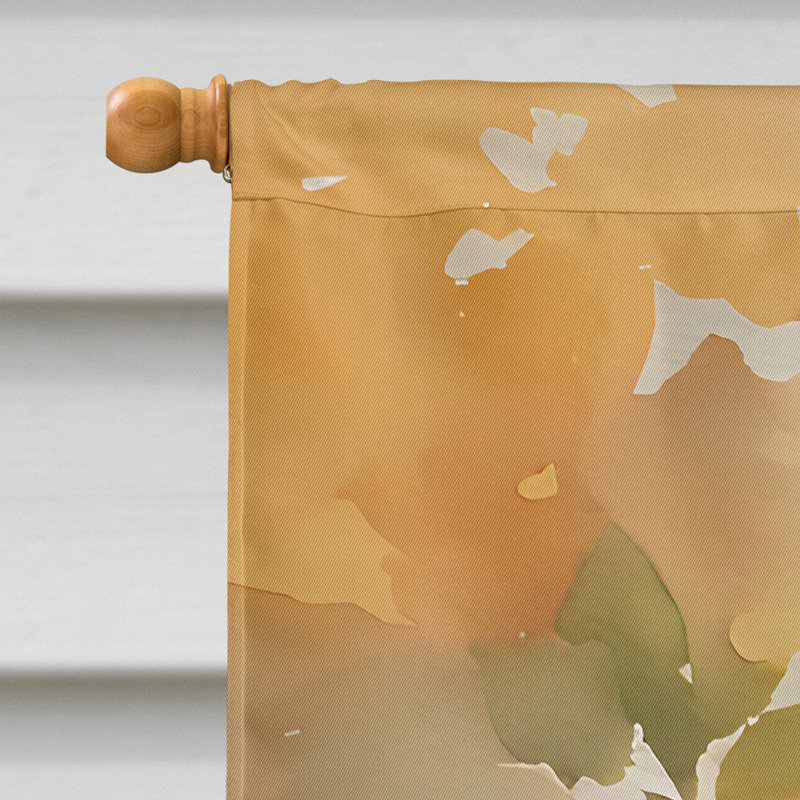 Large Multicolor Polyester Bluebird Garden House Flag